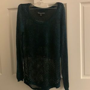 Greenish blue XS top